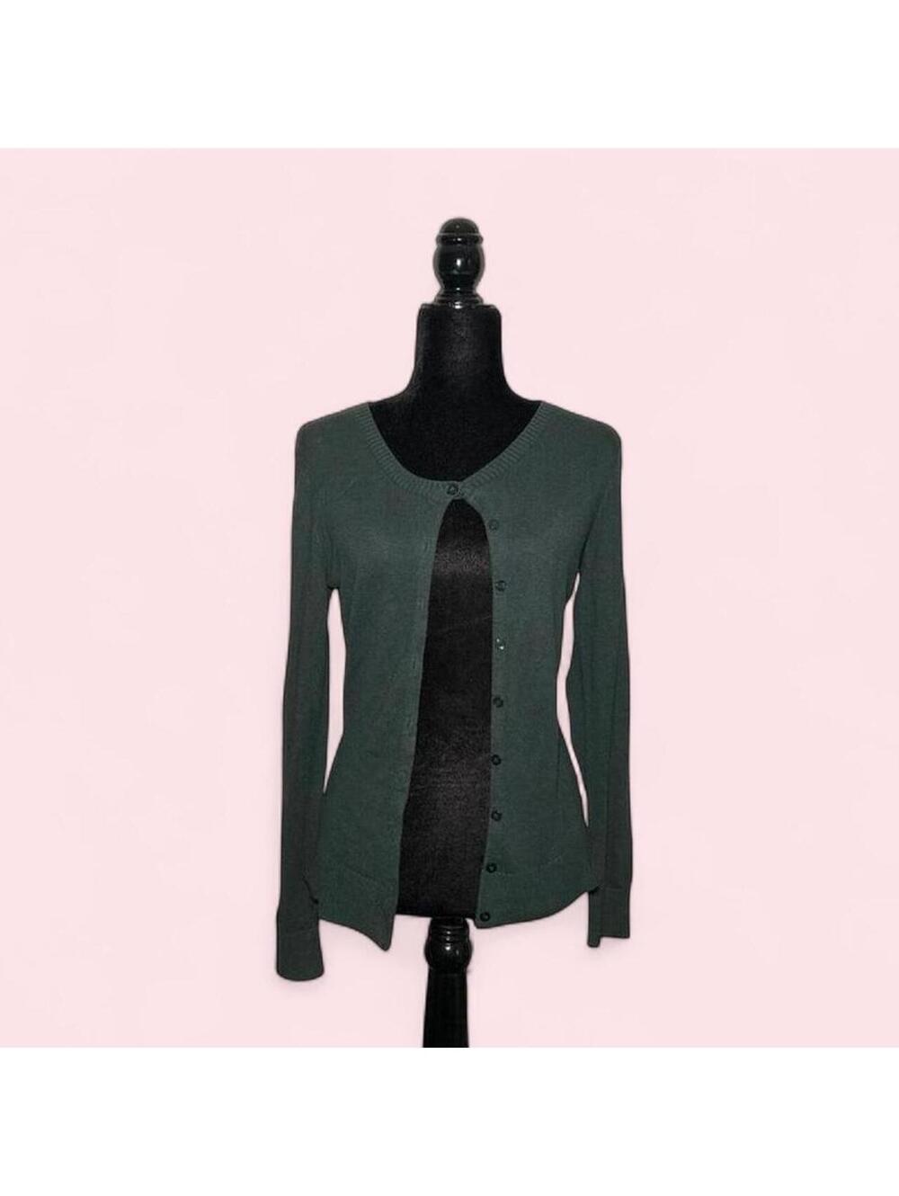 Gap Green Button Up Cardigan 2017 Size XS